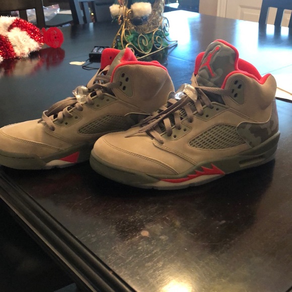Jordan 5 Retro P51 Camo - Picture 1 of 3